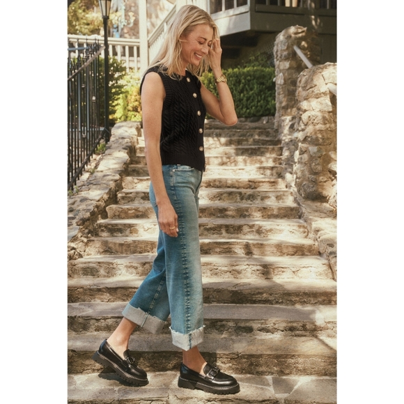 Evereve Sweaters Evereve Sweater Vest Cable Knit Womens S Davina